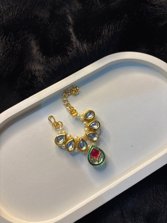 Polki kundan mala for laddu Gopal size 2-3-4