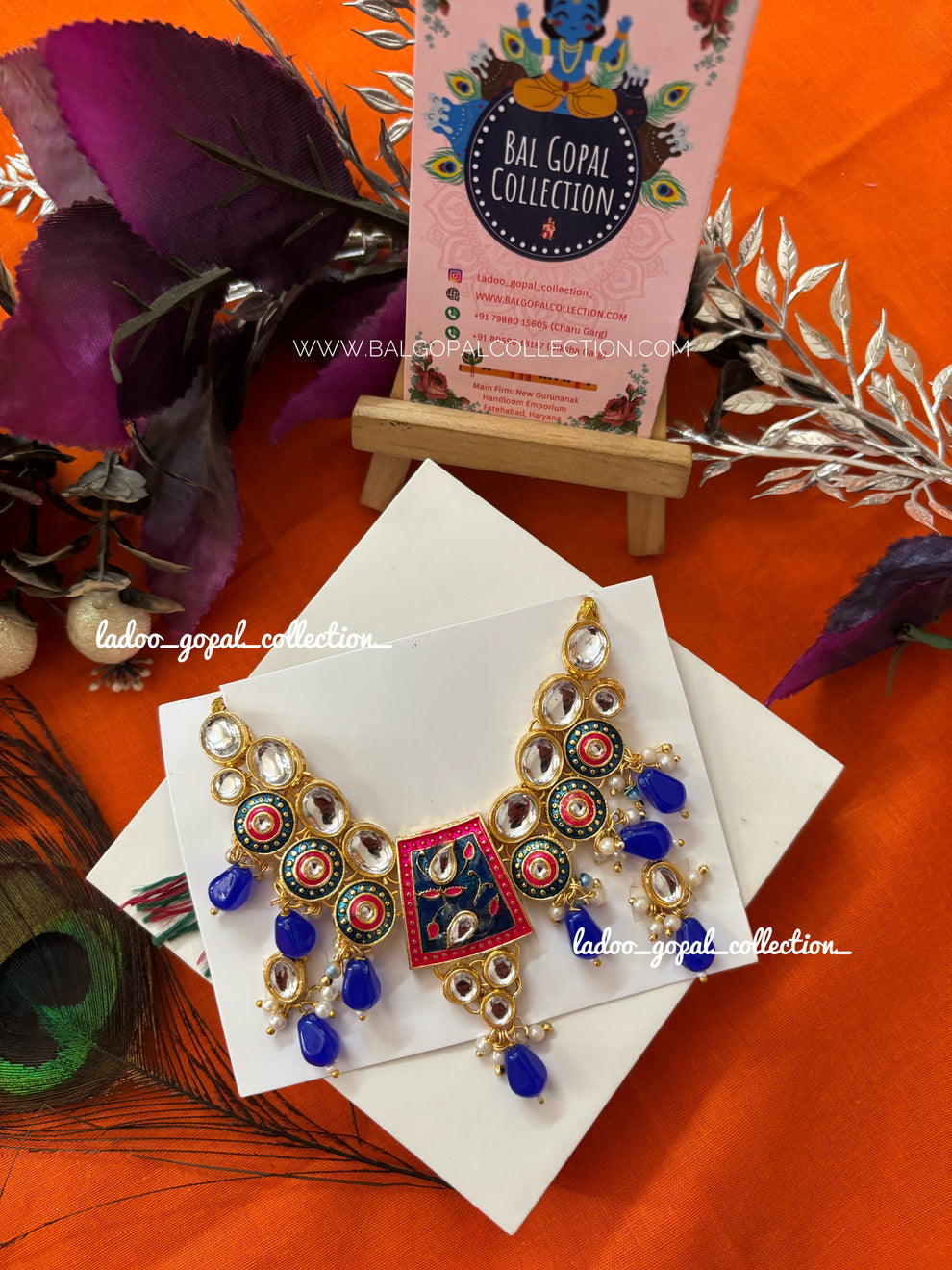 Vaibhav mala for laddu gopal (big size) – Bal Gopal Collection