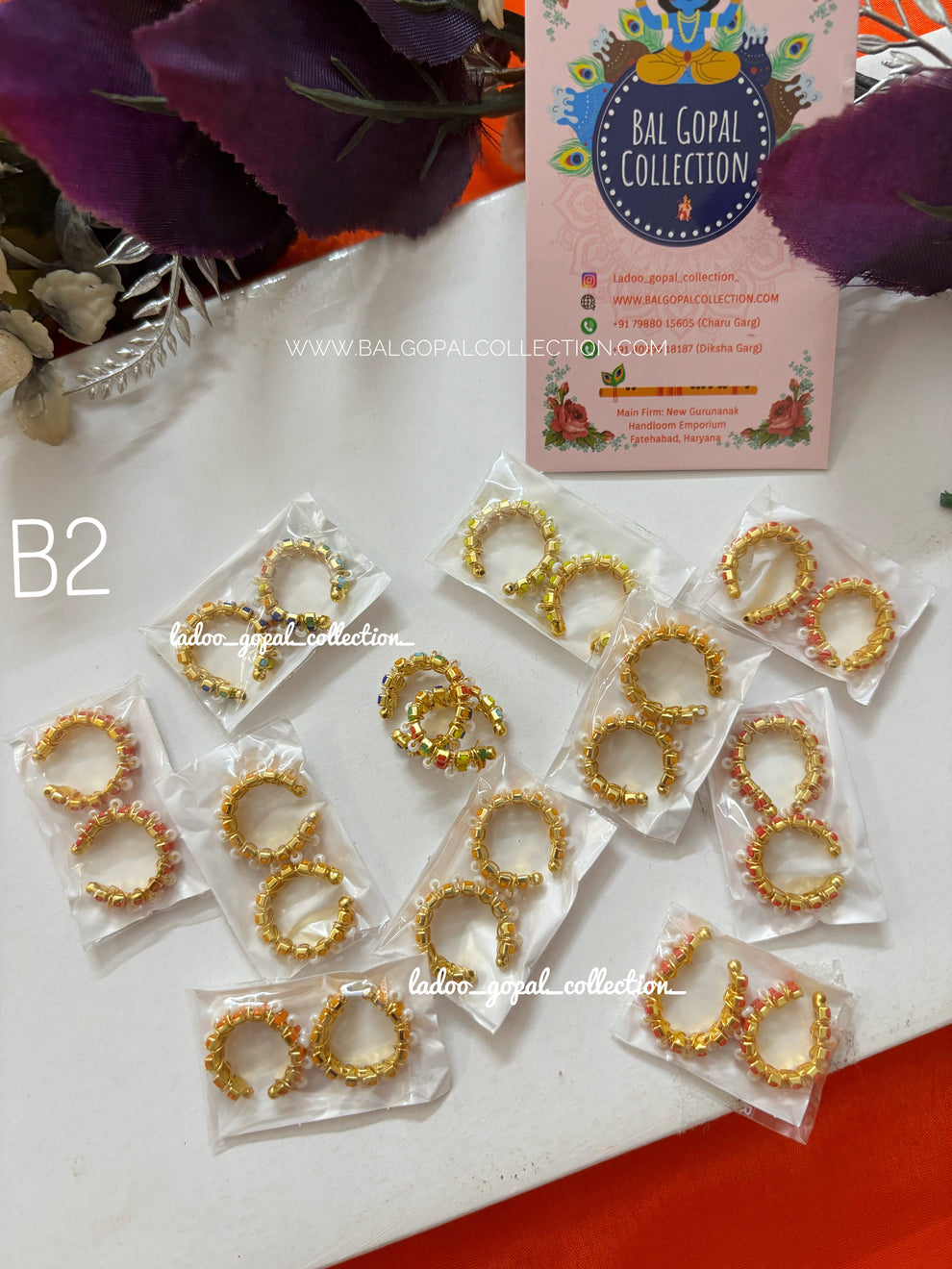 Green Laddu Gopal Bangles