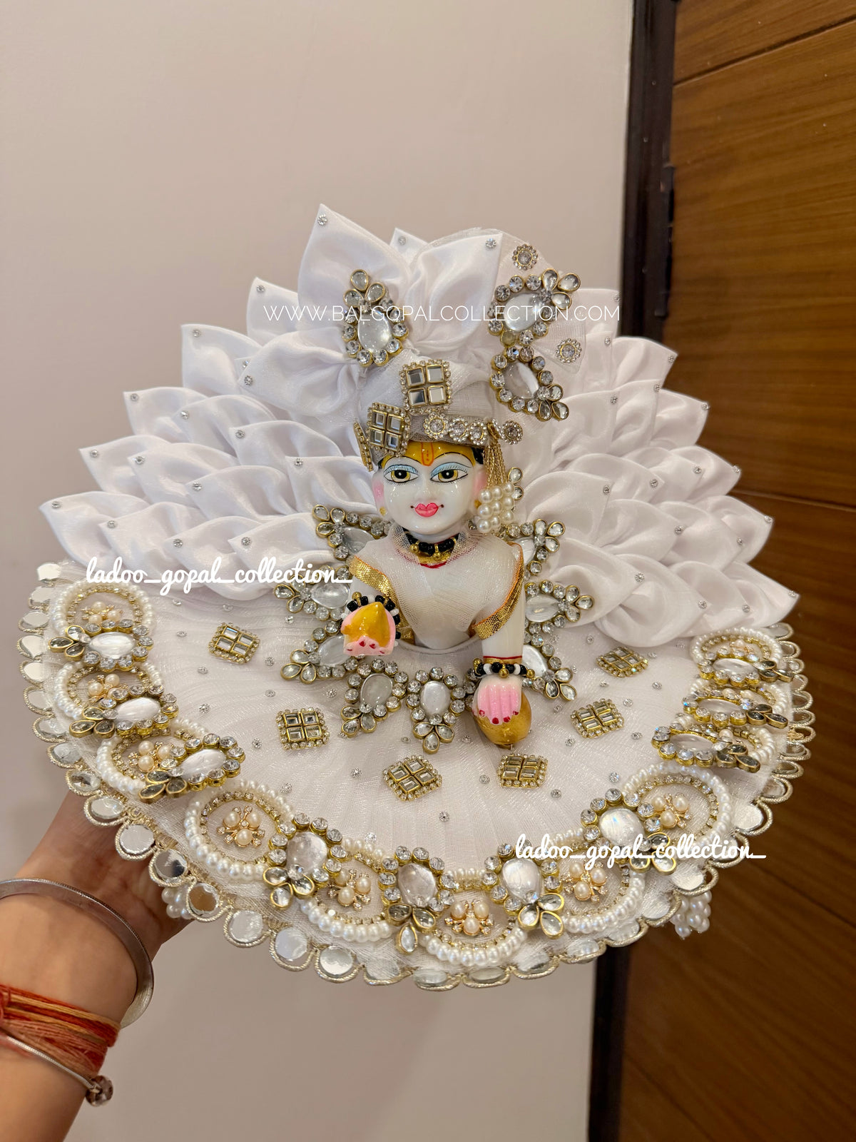 Sharad purnima poshak for laddu gopal