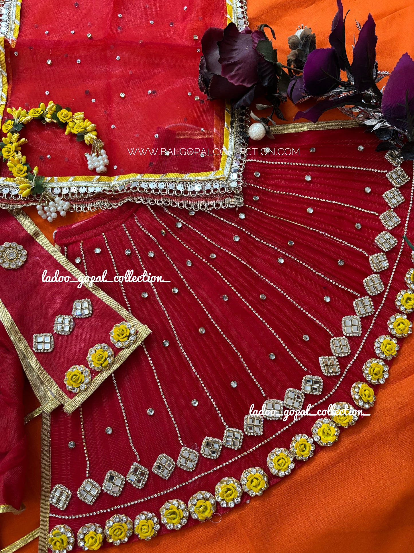 Gopal Rk Radha-krishna Poshak (RK Set) – Bal Gopal Collection