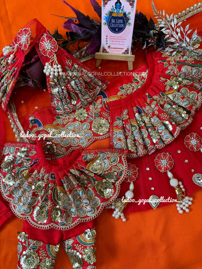 Rajasthani Radha krishna Poshak (RK set)