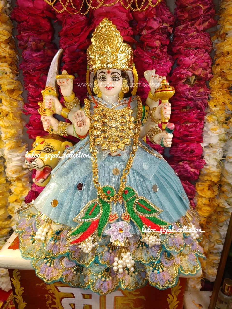 Premium Shuk Saarika Mata rani lehnga ll Diwali special