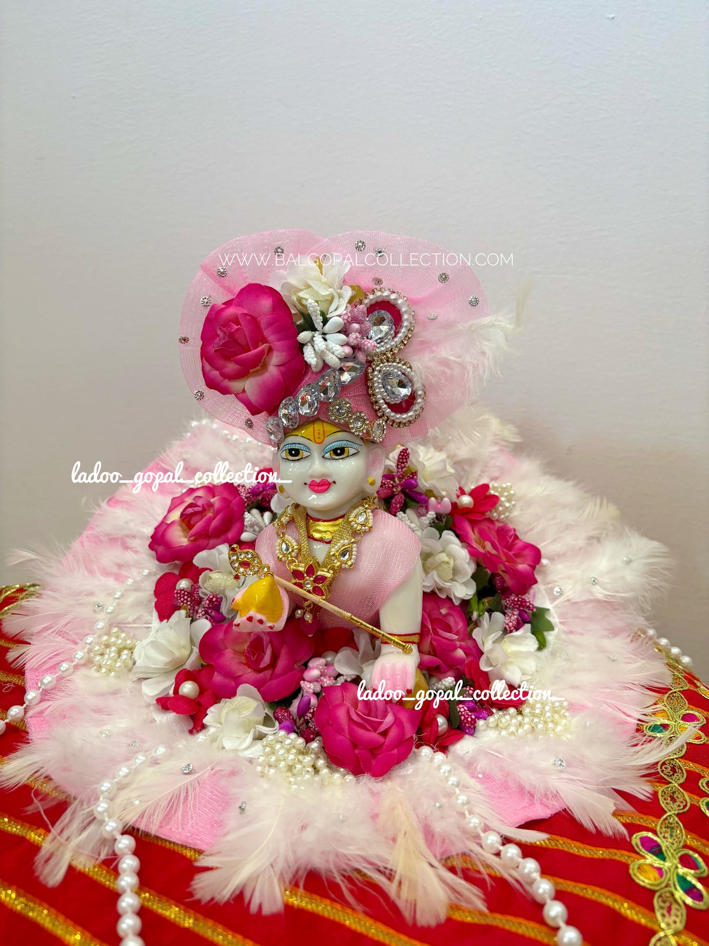 Gulab prem poshak for laddu gopal