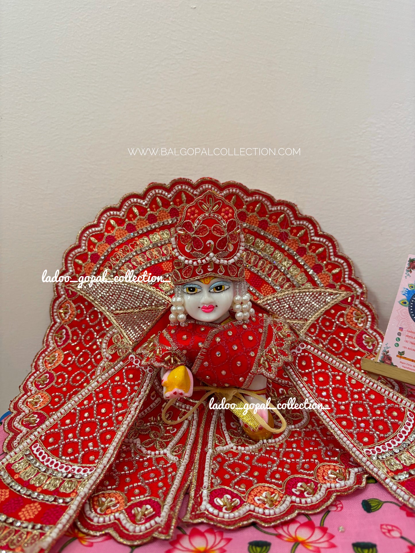 Premium heavy poshak for laddu gopal