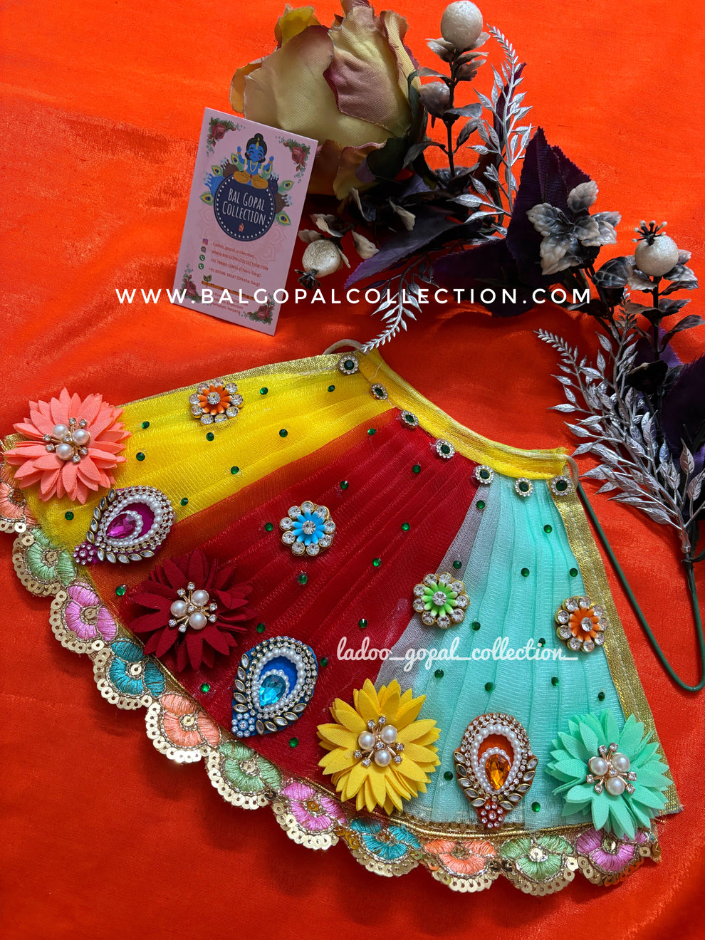 Lehnga for mata rani – Bal Gopal Collection
