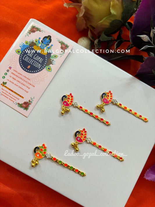 Bansi for laddu gopal size 1-2-3