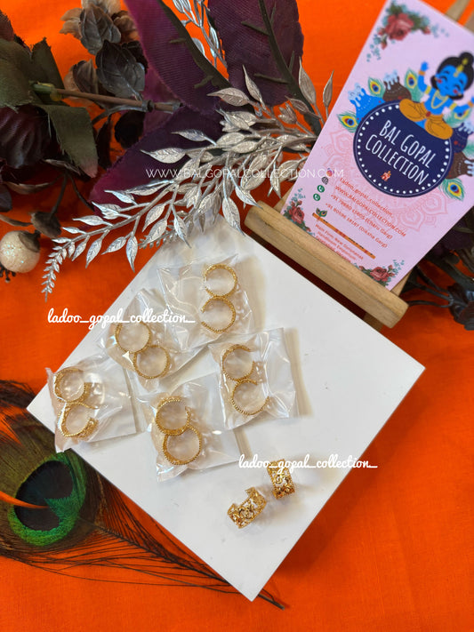 Golden bangles for laddu gopal size 0-1-2