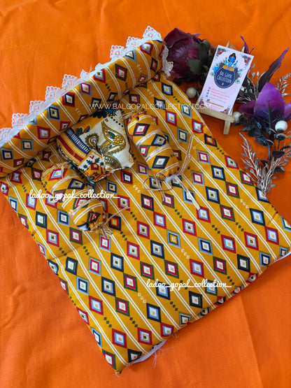 Heavy cotton bistar for laddu gopal