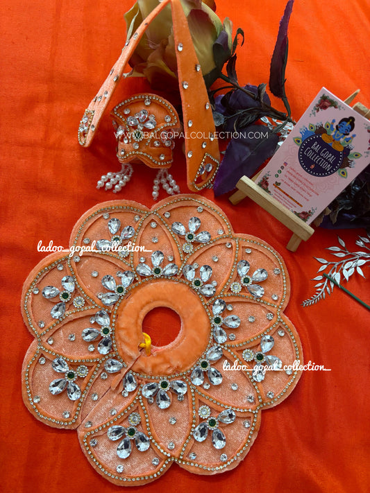Velvet poshak for laddu gopal