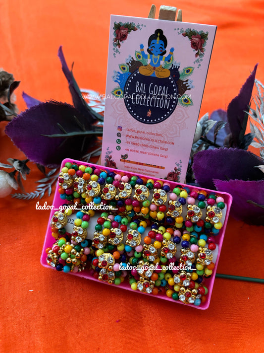 Multi bangles for laddu gopal size 2-3