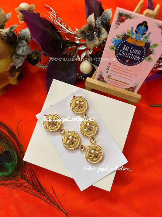 Sunheri Mala for Laddu Gopal size 4-5-6