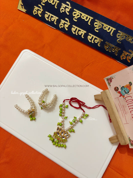 Shringar set (mala+bangles) size 4-5-6