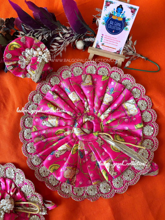 Pichavi cow poshak for laddu gopal