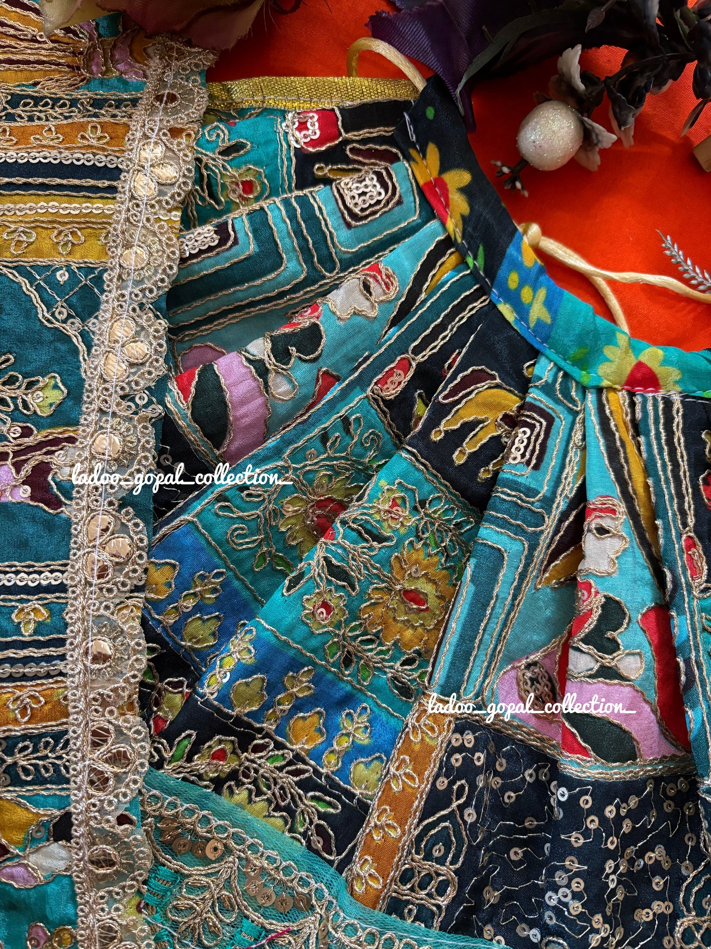 Mata rani heavy lehnga with dupatta