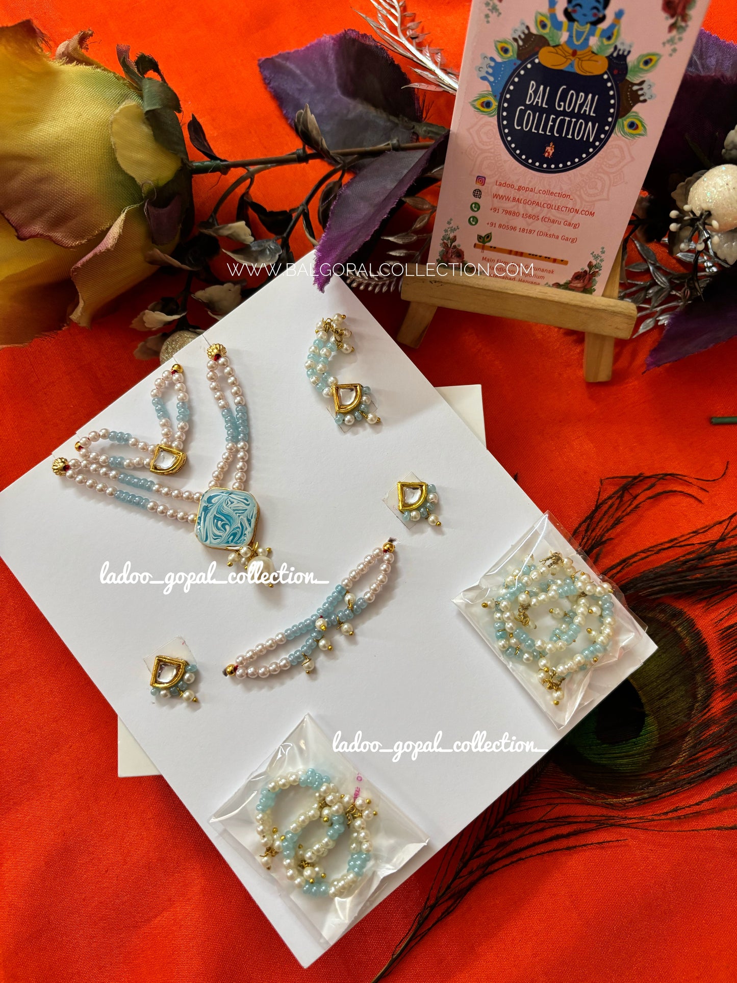 Shringar set for laddu gopal