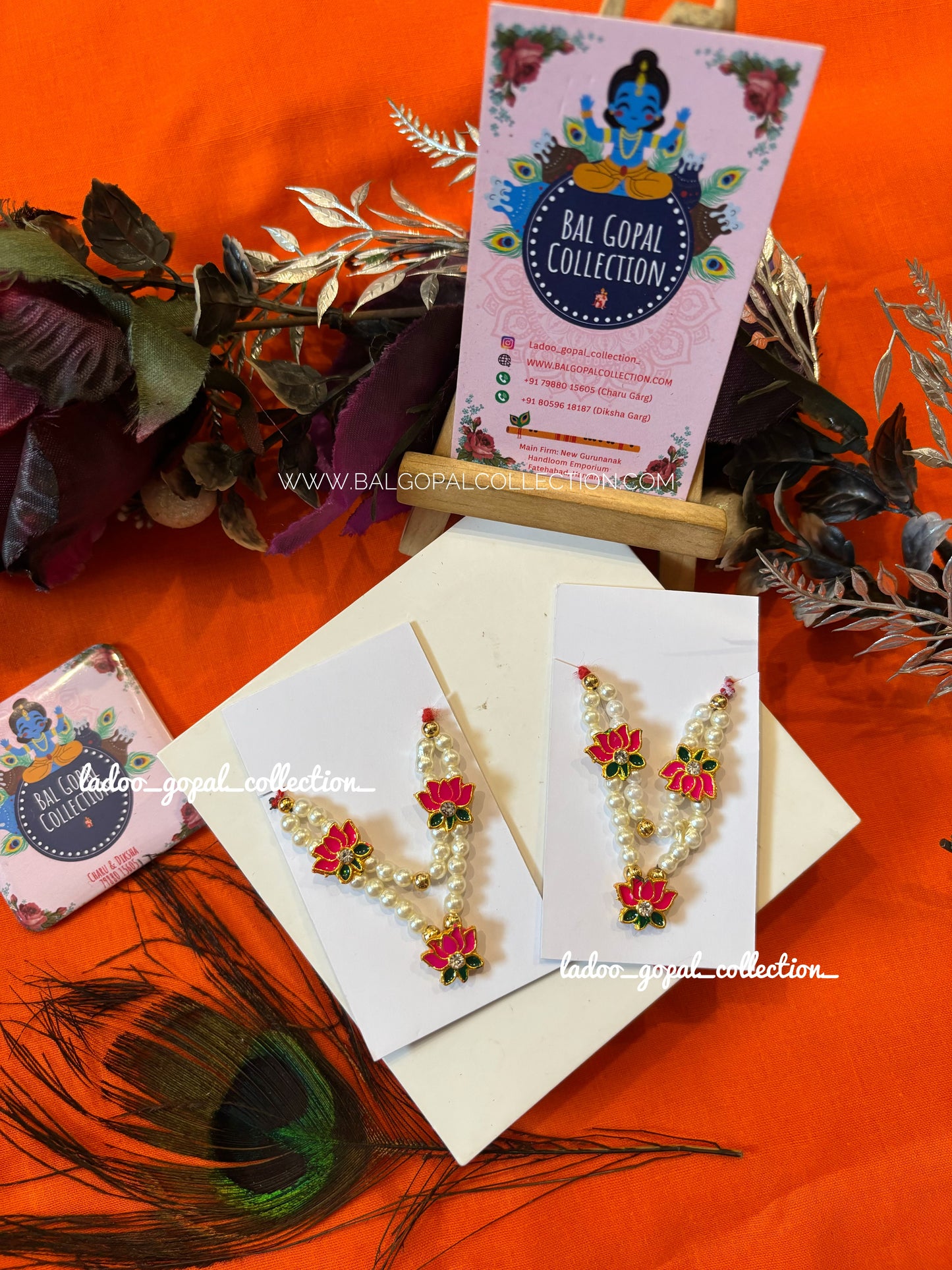 Kamal mala for laddu gopal