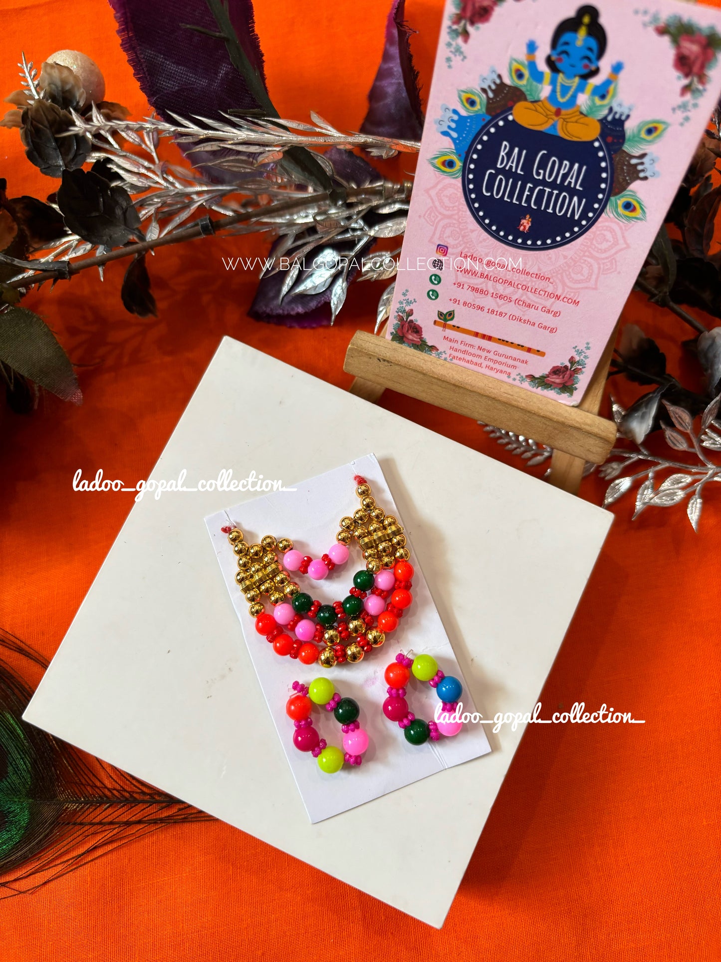 Mala for laddu gopal size 4-5-6