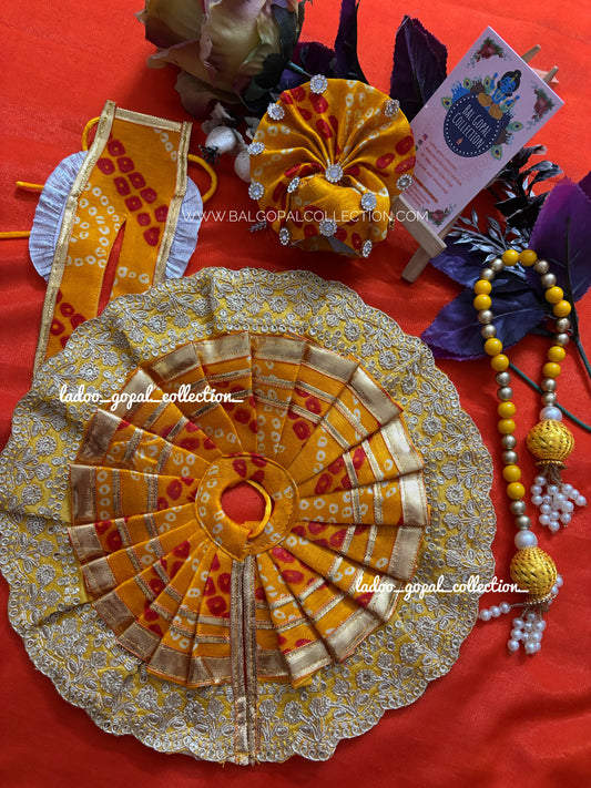 Heavy poshak for laddu gopal