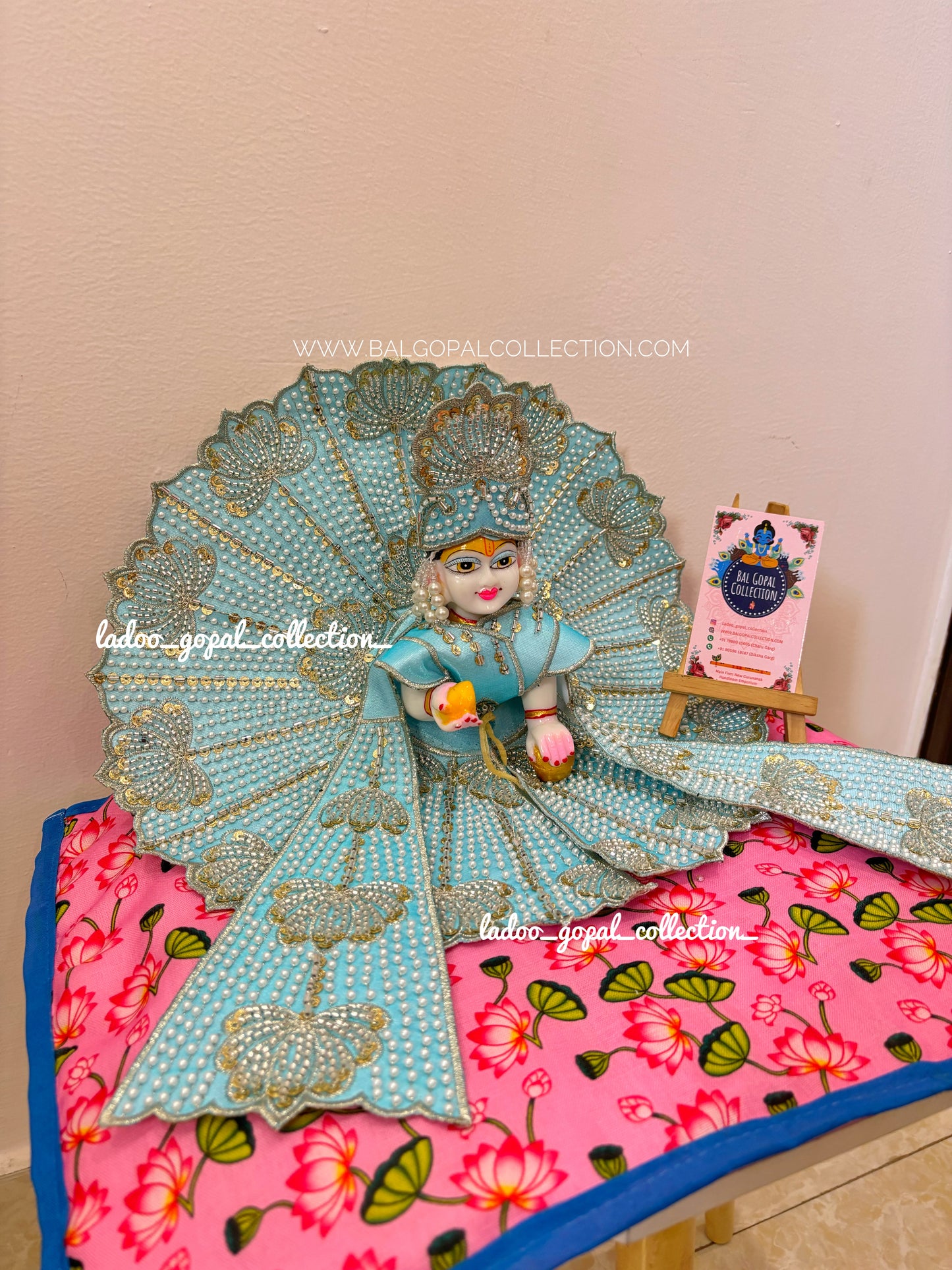 Premium heavy poshak for laddu gopal
