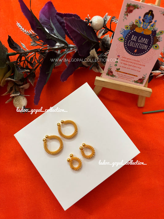 Gold bangles for laddu gopal