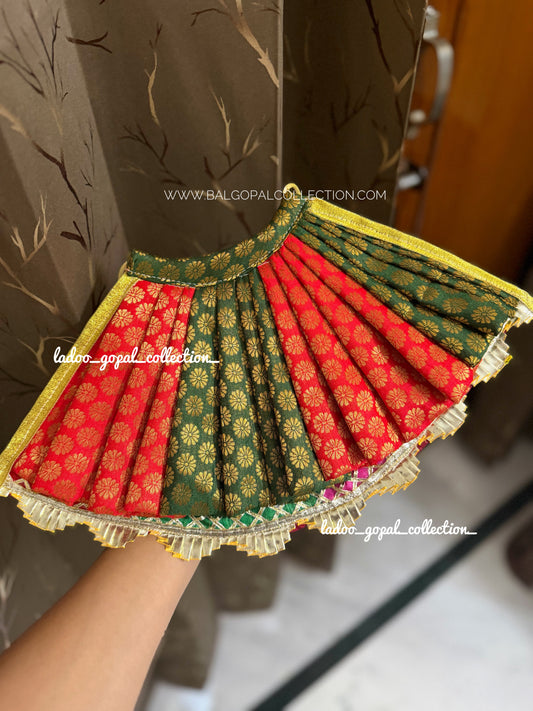 Multi banarsi lehnga for mata rani