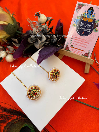 Meenakari Borla For Radha Rani