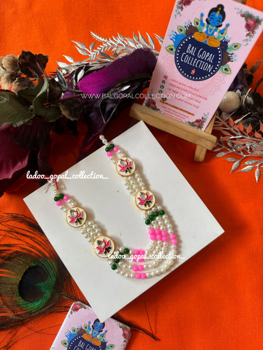 Long moti kamal mala for Radha krishna