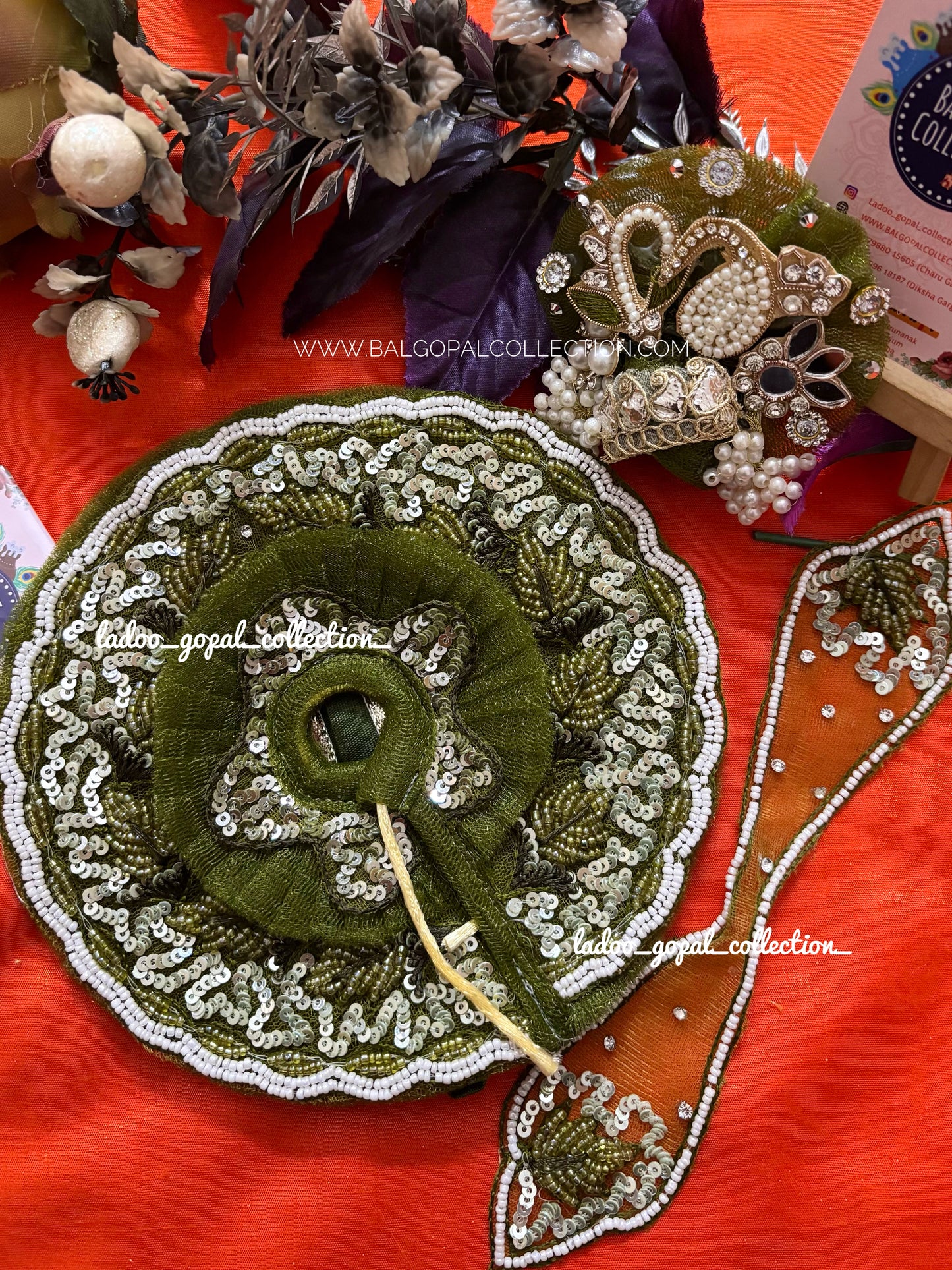 Handwork poshak for laddu gopal size 2-3