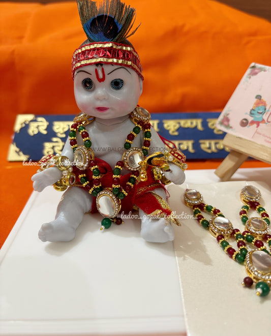 Shyam roop mala for laddu gopal size 4-5-6