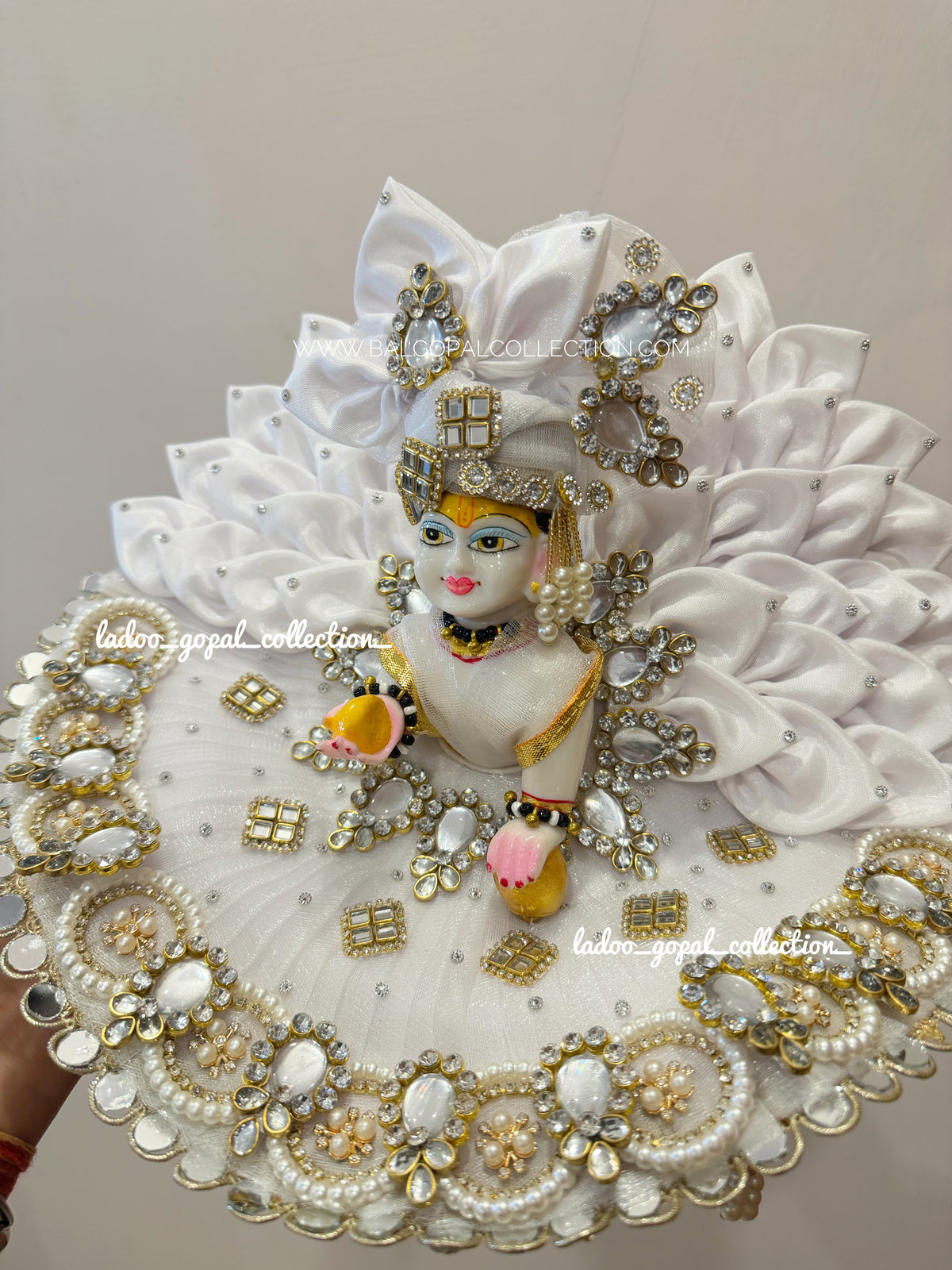 Sharad purnima poshak for laddu gopal