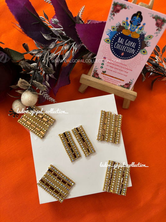 Golden chuda for radha rani size 2-3