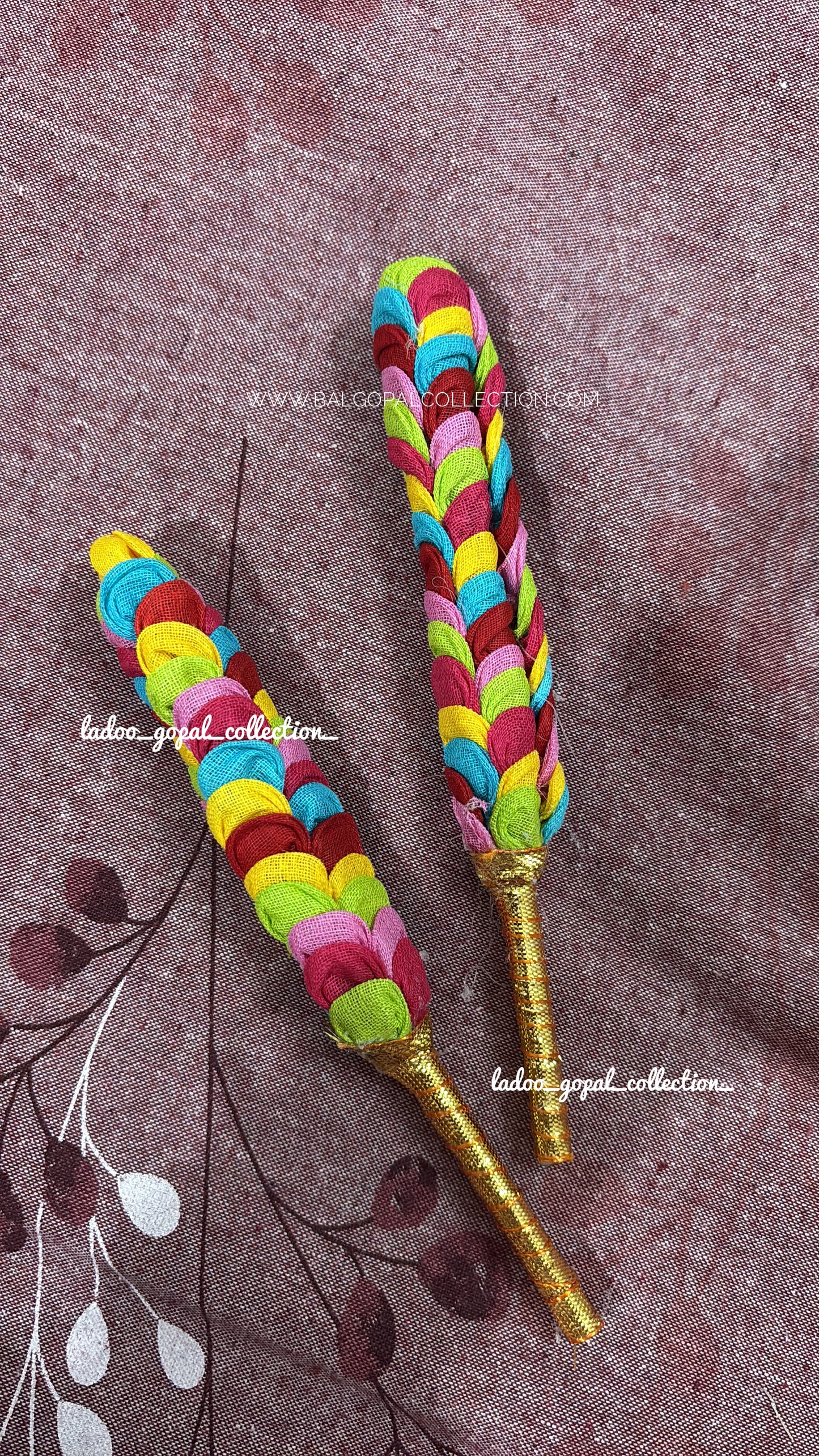 Colorful chadi for laddu gopal