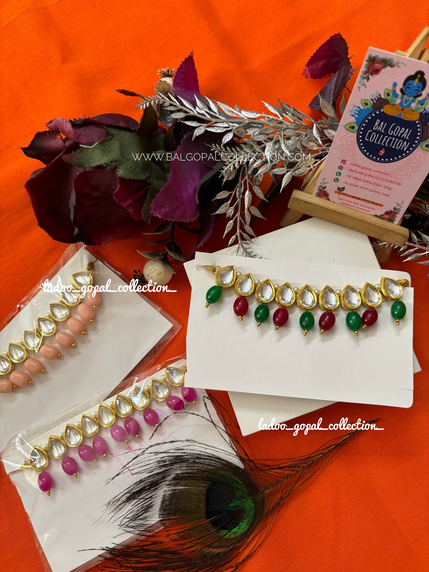 Kundan drop kamarbandh