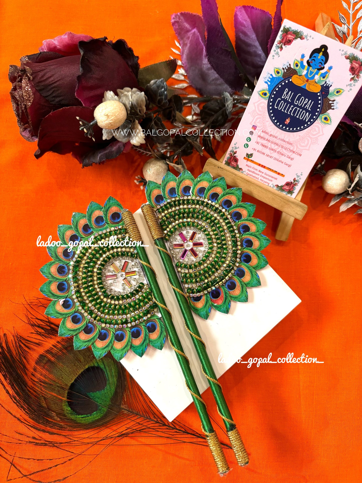 Beautiful pankhi for laddu gopal