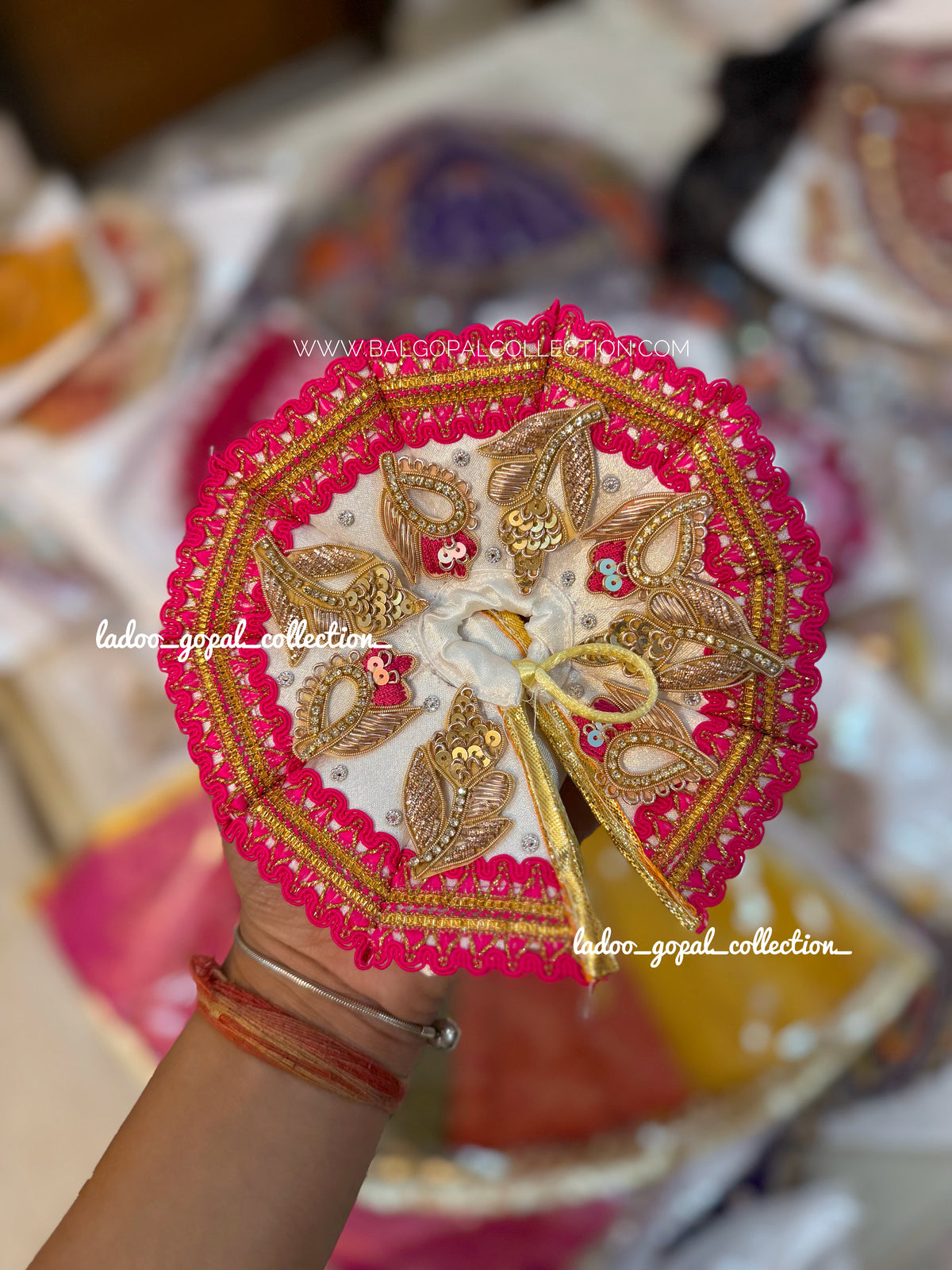 Premium cone white poshak ll Sharad Purnima special