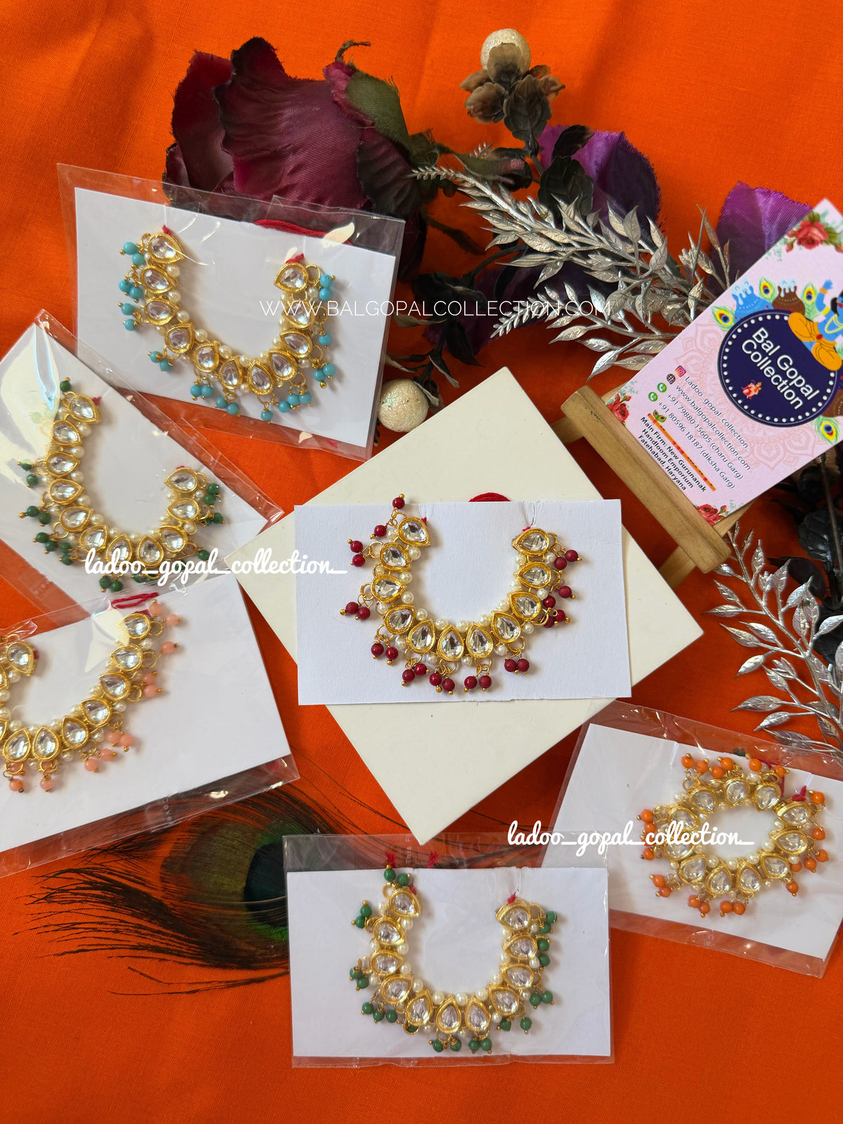 Kundan mala for laddu gopal