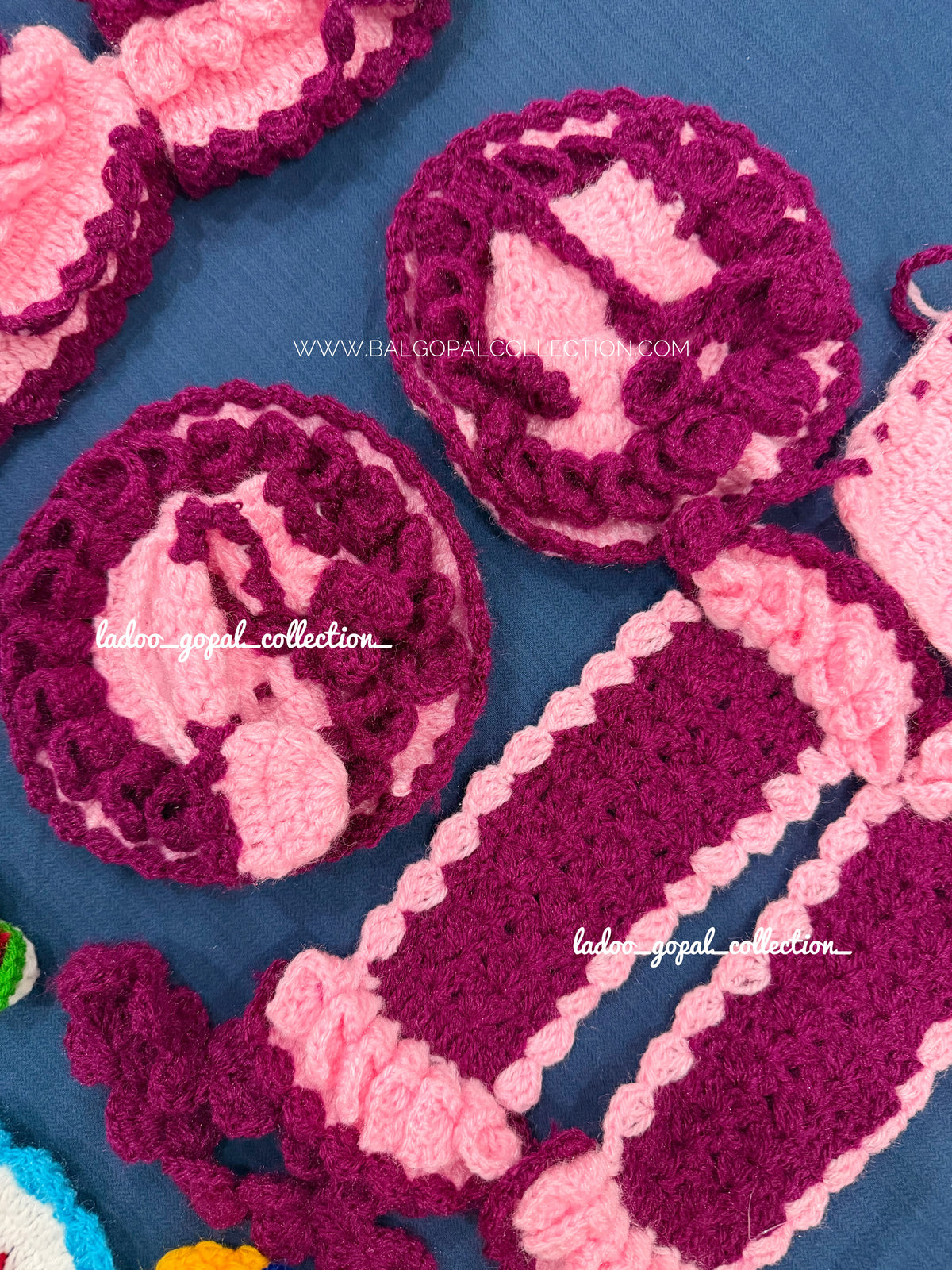 Premium woollen poshak for laddu gopal/ radha rani
