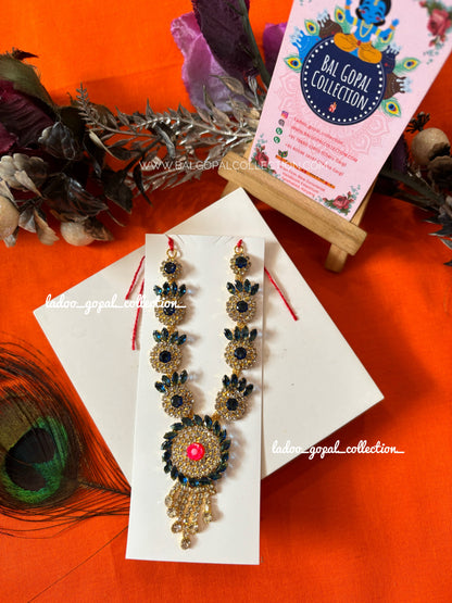 Premium long mala for radha krishna