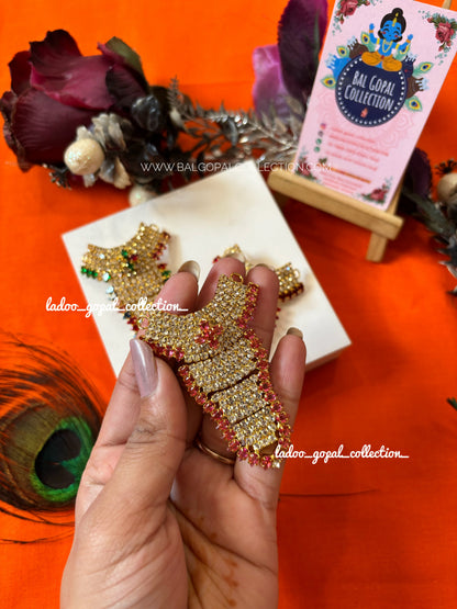 Premium semi AD haar for laddu gopal