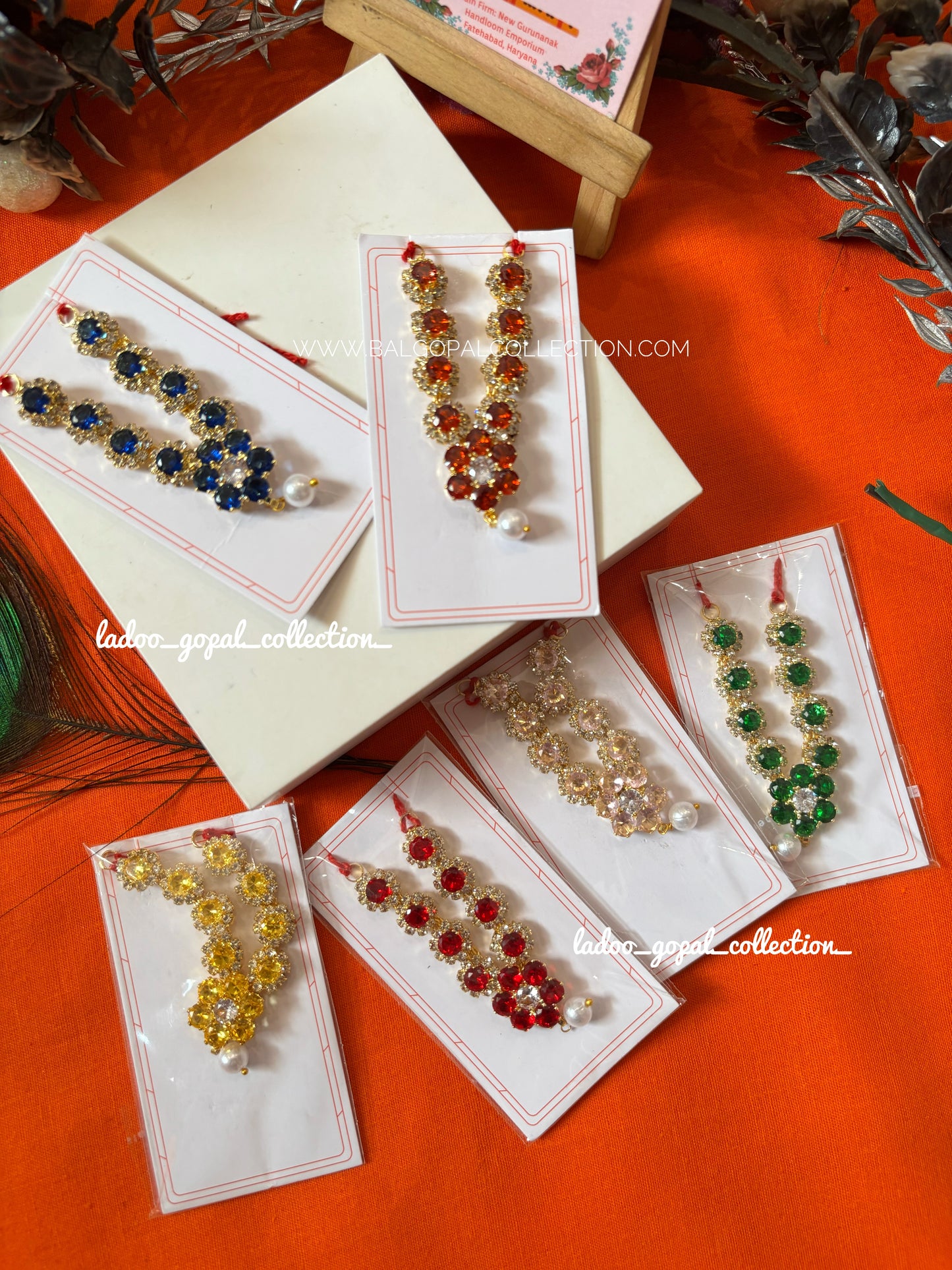 Semi AD premium mala for laddu gopal size 3 to 6