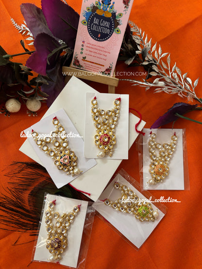 Kundan mala for laddu gopal size 4-5