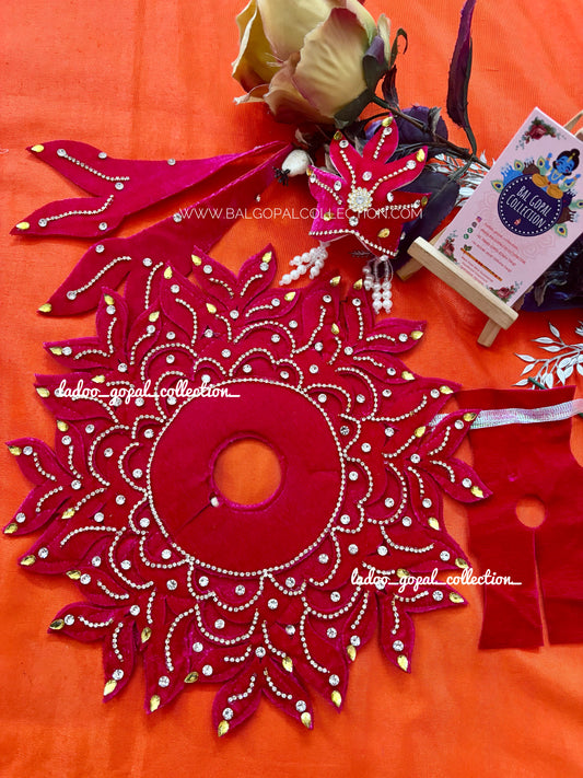 Velvet poshak for laddu gopal