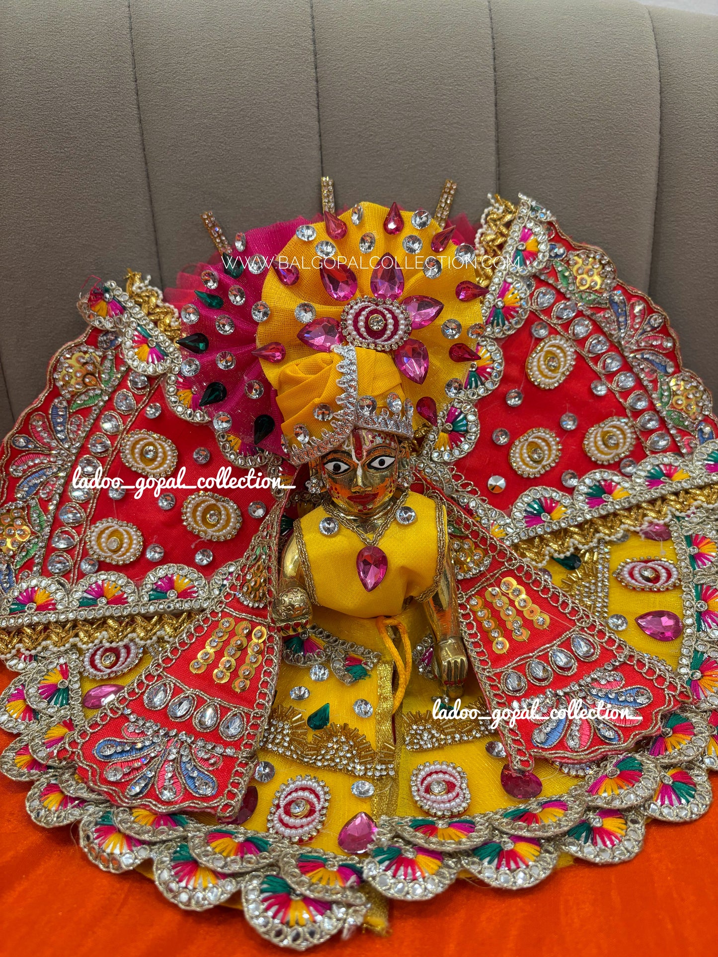 Heavy poshak for laddu gopal