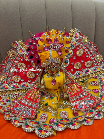 Heavy poshak for laddu gopal