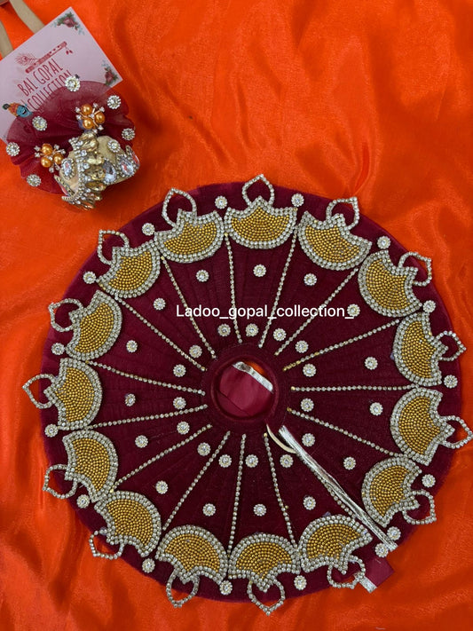 Diya special poshak with pagdi for laddu gopal