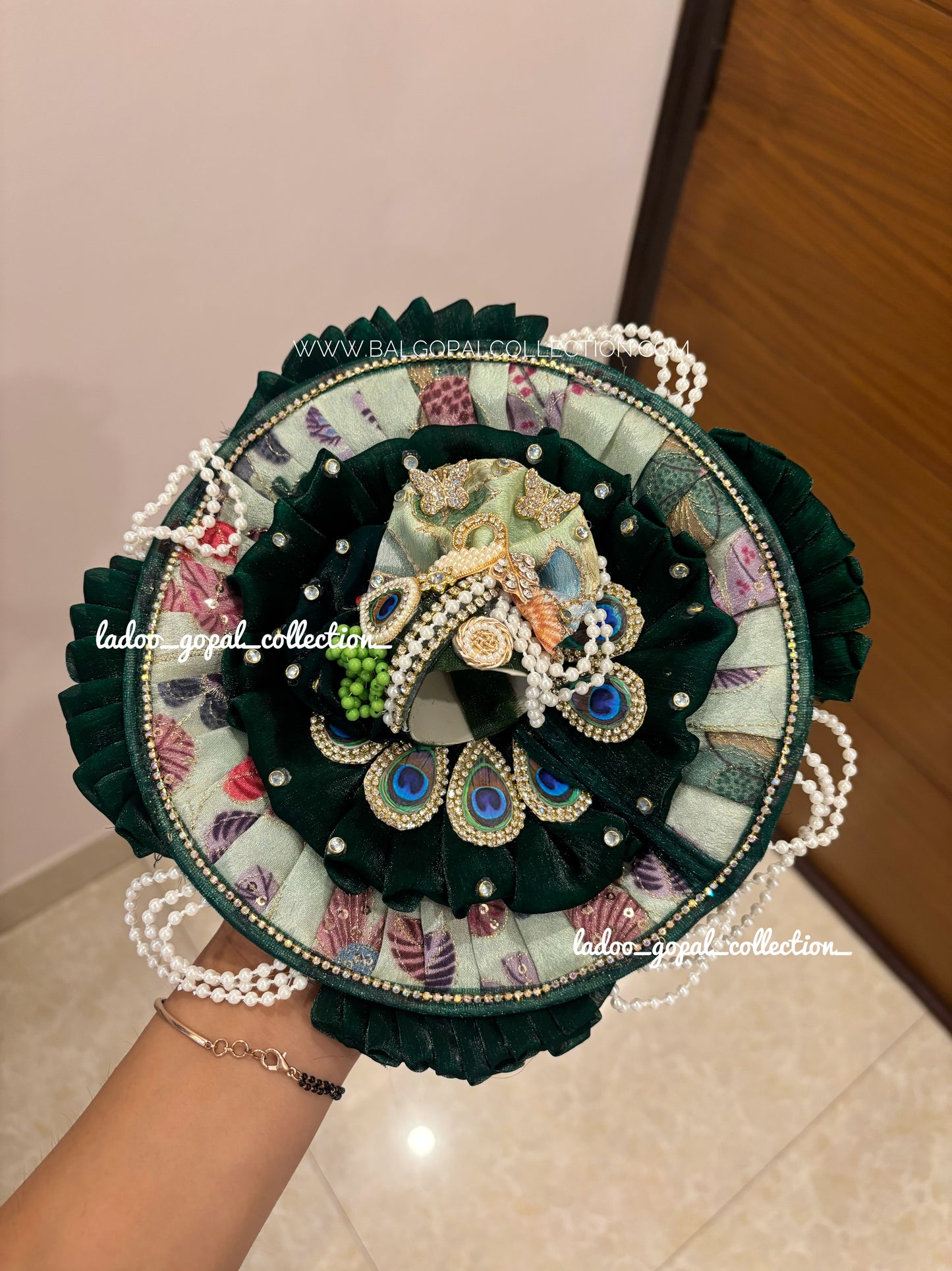 Pushp poshak for laddu gopal || Janamashtami special