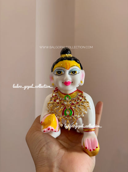 Noor kundan mala for laddu gopal