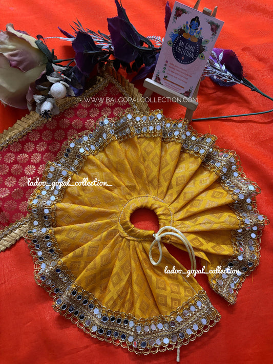 Yellow poshak for laddu gopal