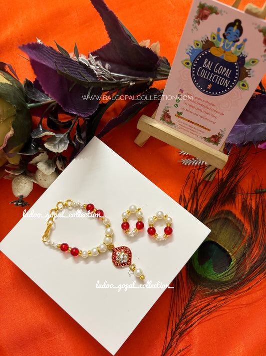 Mala+Bangles set for laddu gopal
